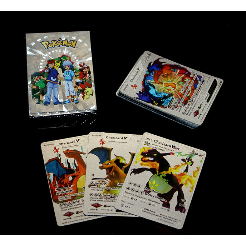 Gümüş Pokemon Oyun Kartları