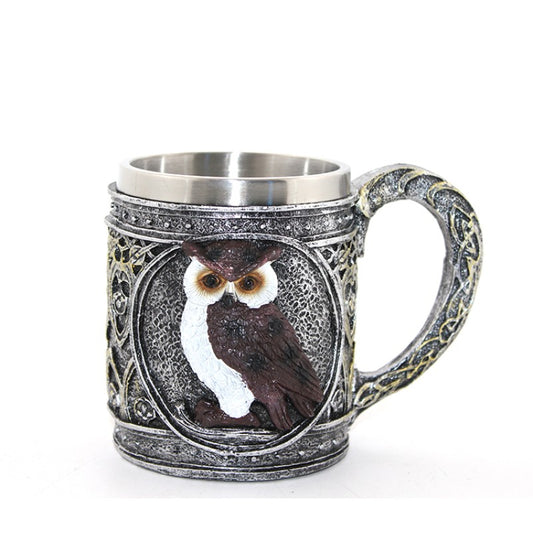 Gece Gözcüsü Baykuş Kupa Bardak