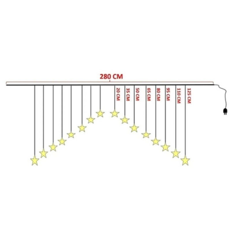 Yıldız Led Perde